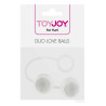 Basics TOYJOY Boules de Geisha en verre Duo Love 2.6cm Transparentes
